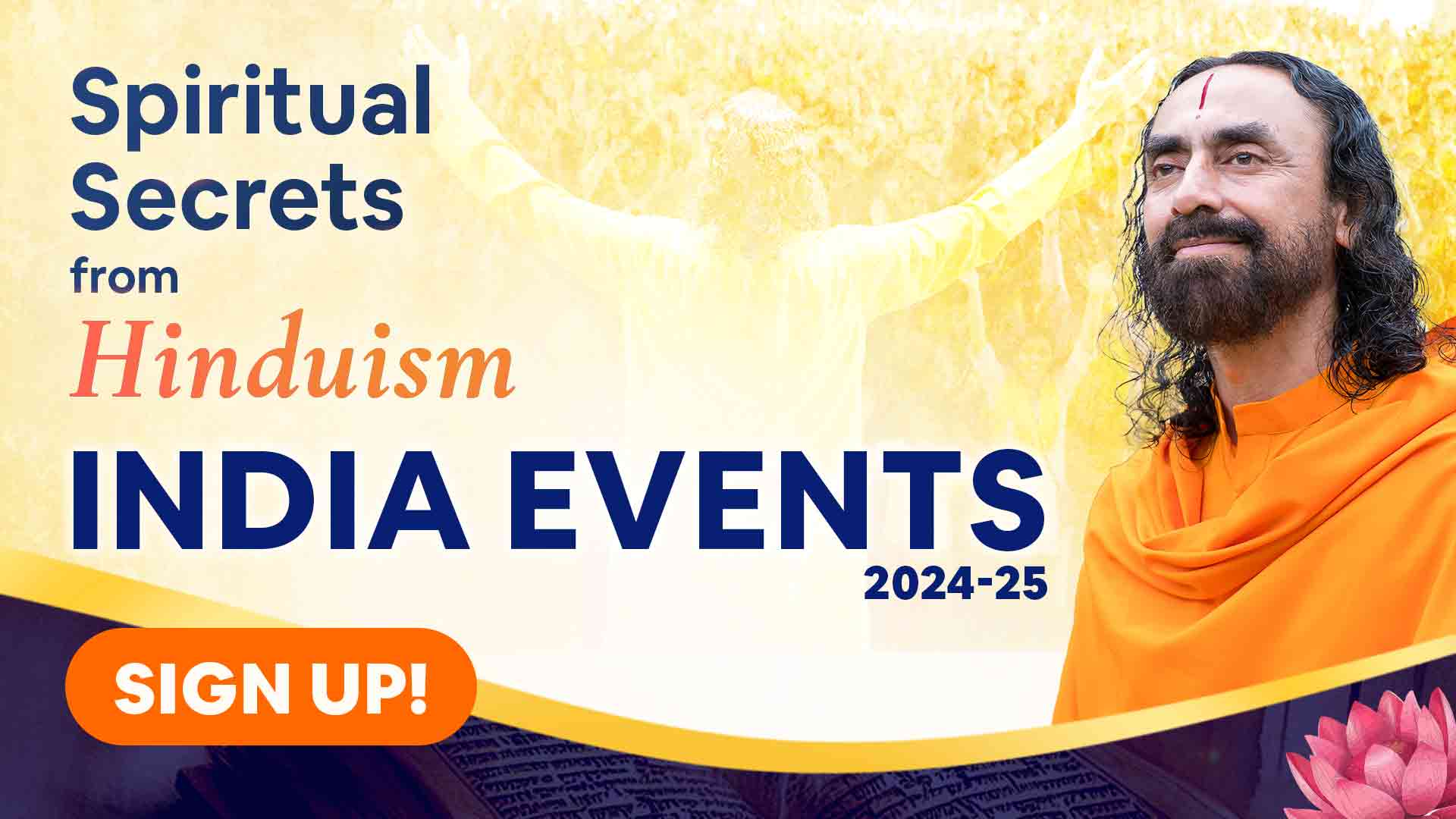 Swami Mukundananda USA Tour 2024